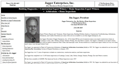 Desktop Screenshot of jamesjagger.com