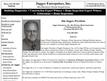Tablet Screenshot of jamesjagger.com